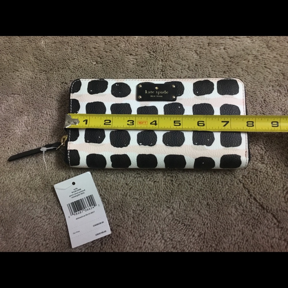 NWT Authentic Kate Spade Neda Grove Street Printed - Picture 7 of 8